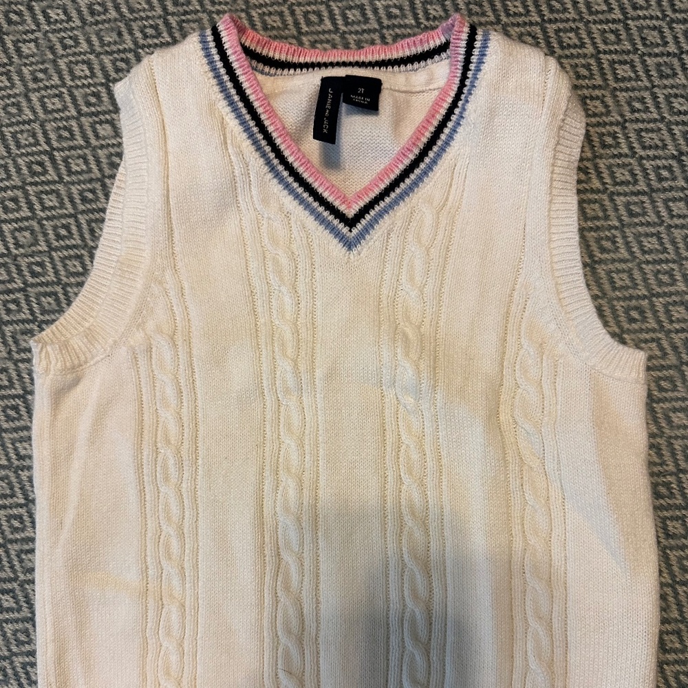 Janie and Jack Sweater Vest